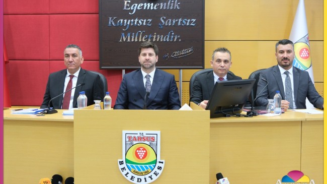 Tarsus Belediyesi 2025 Ekim Ayı Meclis Toplantısı Yapıldı