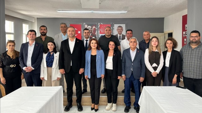 Gülcan Kış’tan CHP Tarsus İlçe Örgütüne Hayırlı Olsun Ziyareti