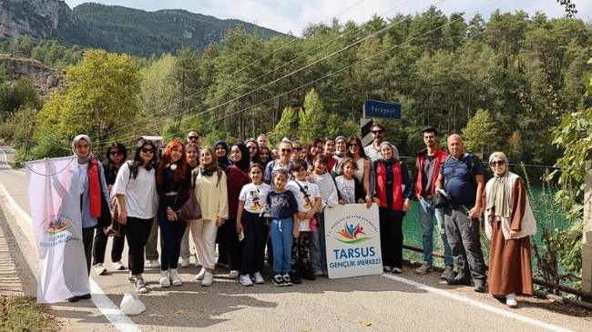 Tarsus Gençlik Merkezi’nden Doğa Yürüyüşü Etkinliği
