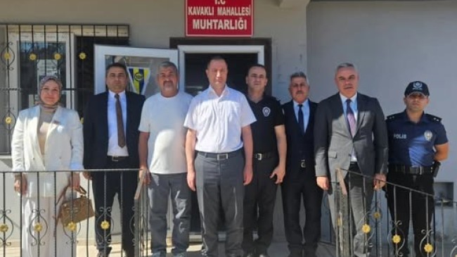 Kaymakam Akyüz’den Kavaklı Mahallesinde Cuma Buluşmaları