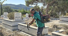 Mersin Büyükşehir Belediyesi’nden Ashab-ı Kehf Mezarlığı’nda Kapsamlı Temizlik