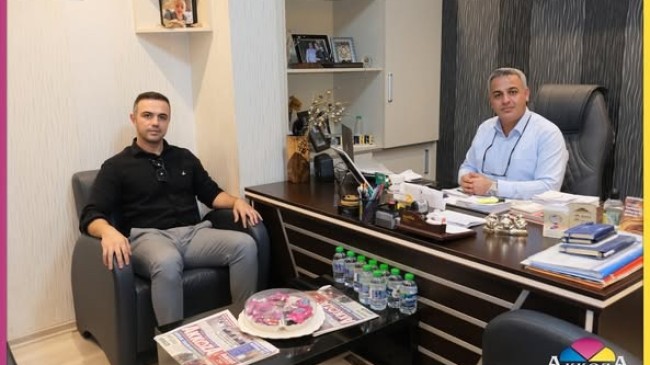 Orhun Çakır’dan Akkoza Medya’ya Ziyaret