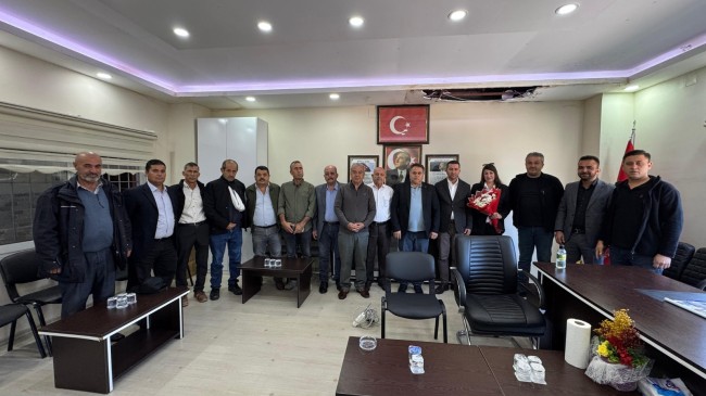 MHP Çamlıyayla İlçe Teşkilatından Muhtarlar Gününe Özel Ziyaret