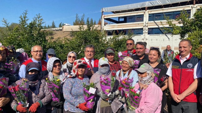 Dünya Kadın Çiftçiler Günü Nar Hasadı Etkinliğiyle Kutlandı
