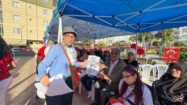 Tarsus Belediyesi’nden Özel Çocuklarımızla Cumhuriyet Kutlaması
